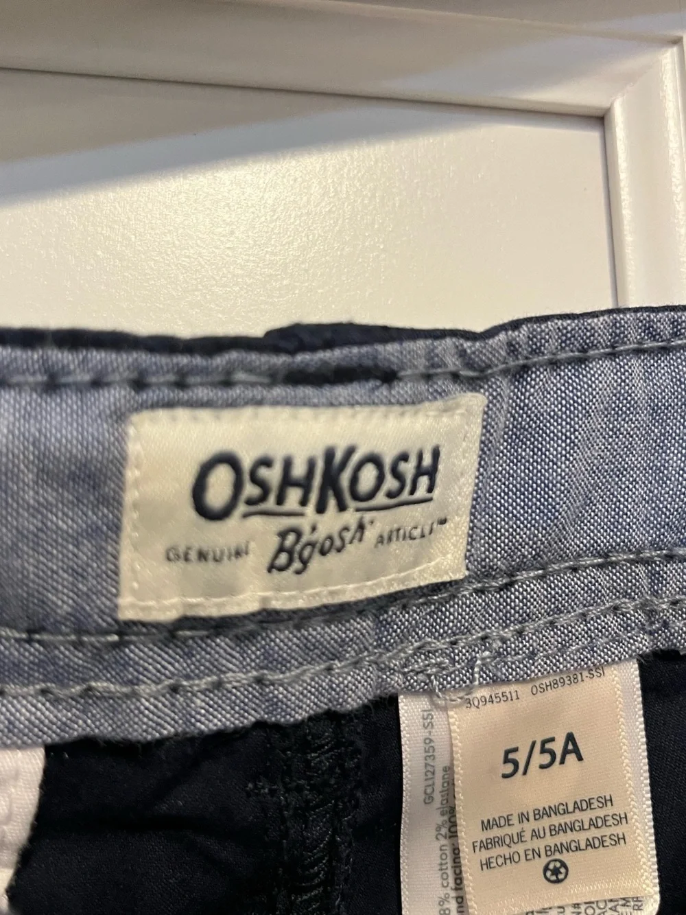 OshKosh Bgosh tailored straight
